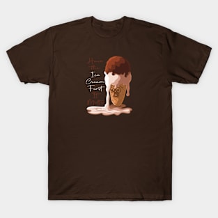 Angry ice cream T-Shirt